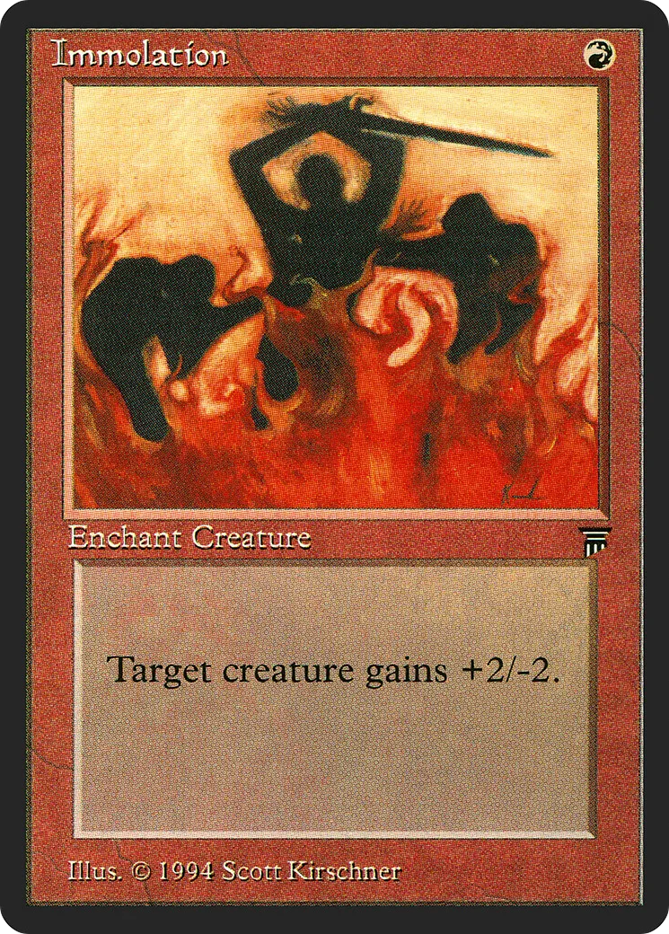 Immolation — Legends — Magic: The Gathering