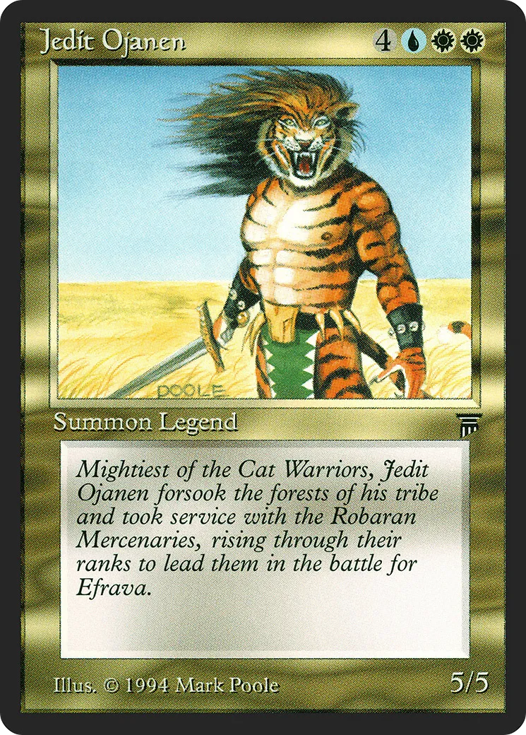 Jedit Ojanen — Legends — Magic: The Gathering