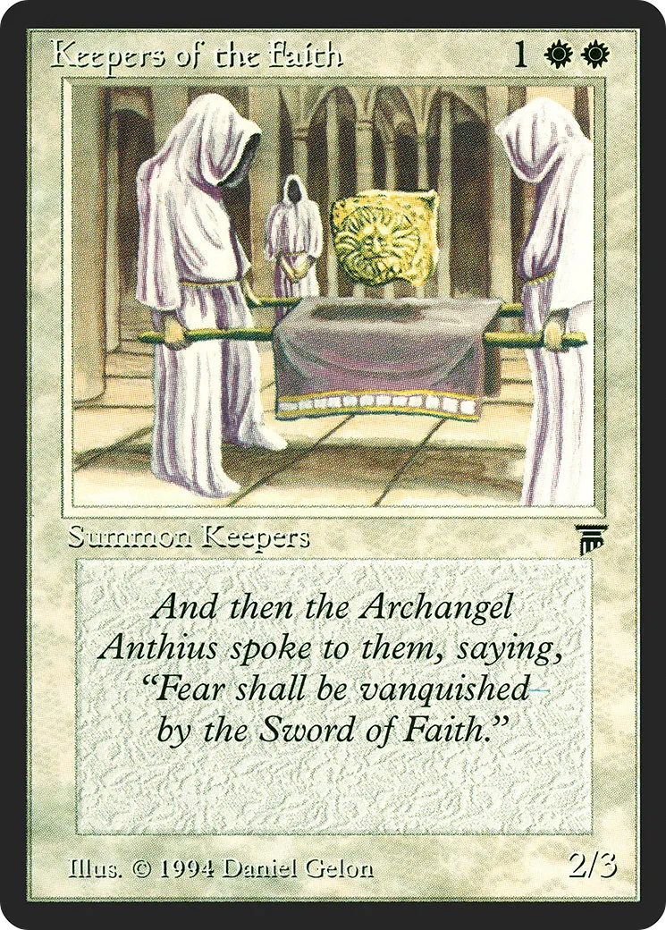 Keepers of the Faith — Legends — Magic: The Gathering