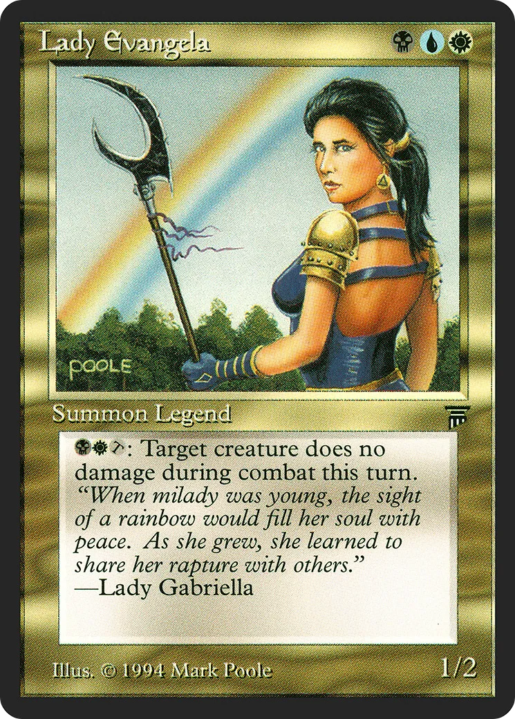 Lady Evangela — Legends — Magic: The Gathering