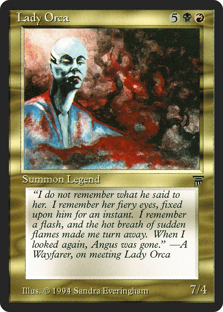 Lady Orca — Legends — Magic: The Gathering