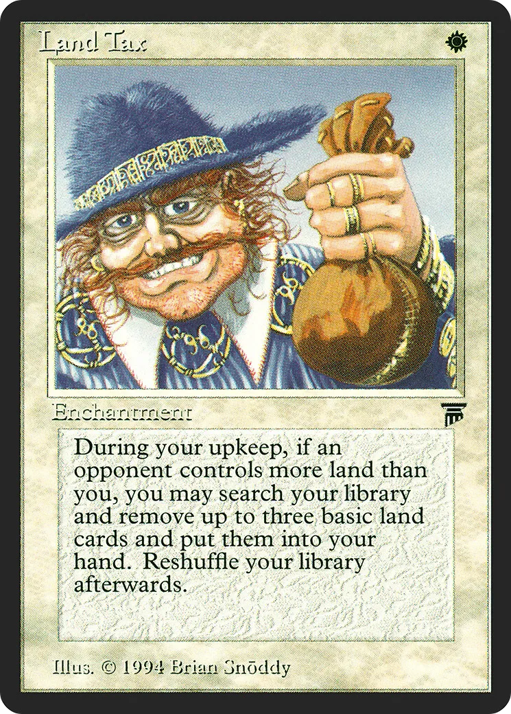 Land Tax — Legends — Magic: The Gathering