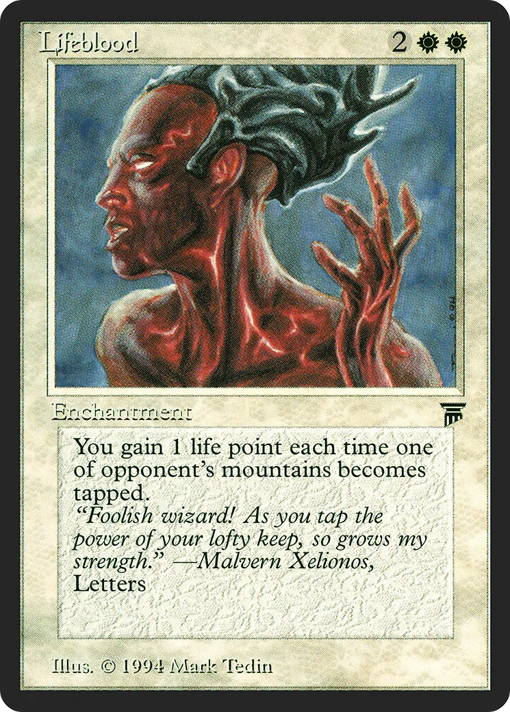 Lifeblood — Legends — Magic: The Gathering