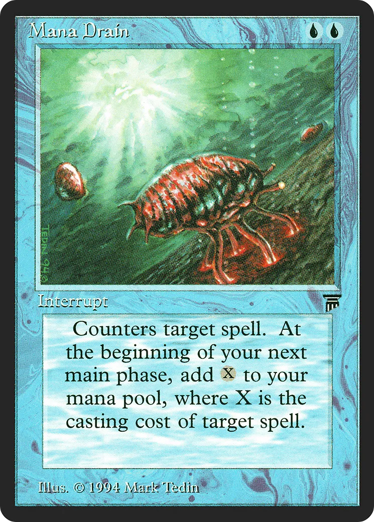 Mana Drain — Legends — Magic: The Gathering