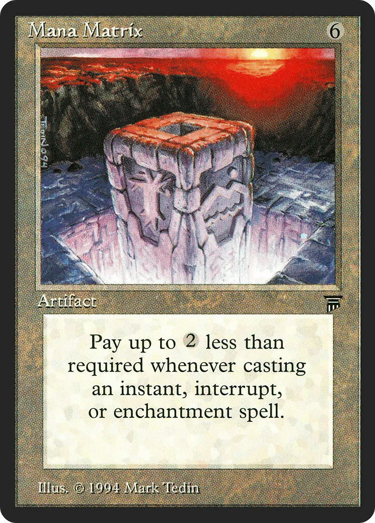 Mana Matrix — Legends — Magic: The Gathering