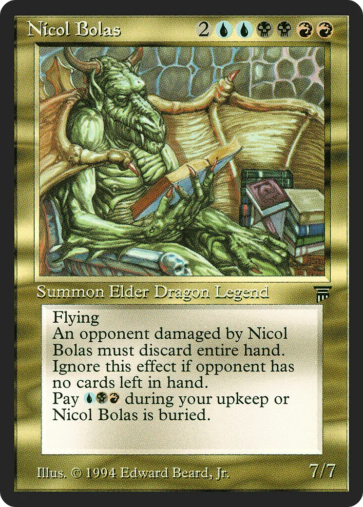 Nicol Bolas — Legends — Magic: The Gathering
