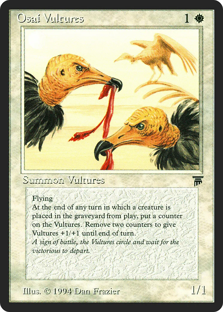 Vautour d'osai — Legends — Magic: The Gathering