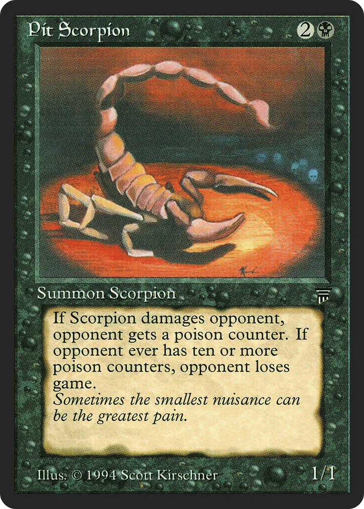 Pit Scorpion — Legends — Magic: The Gathering