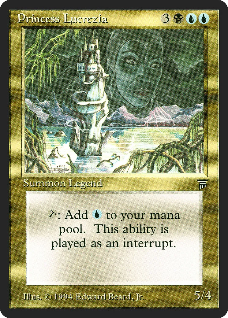 Princess Lucrezia — Legends — Magic: The Gathering