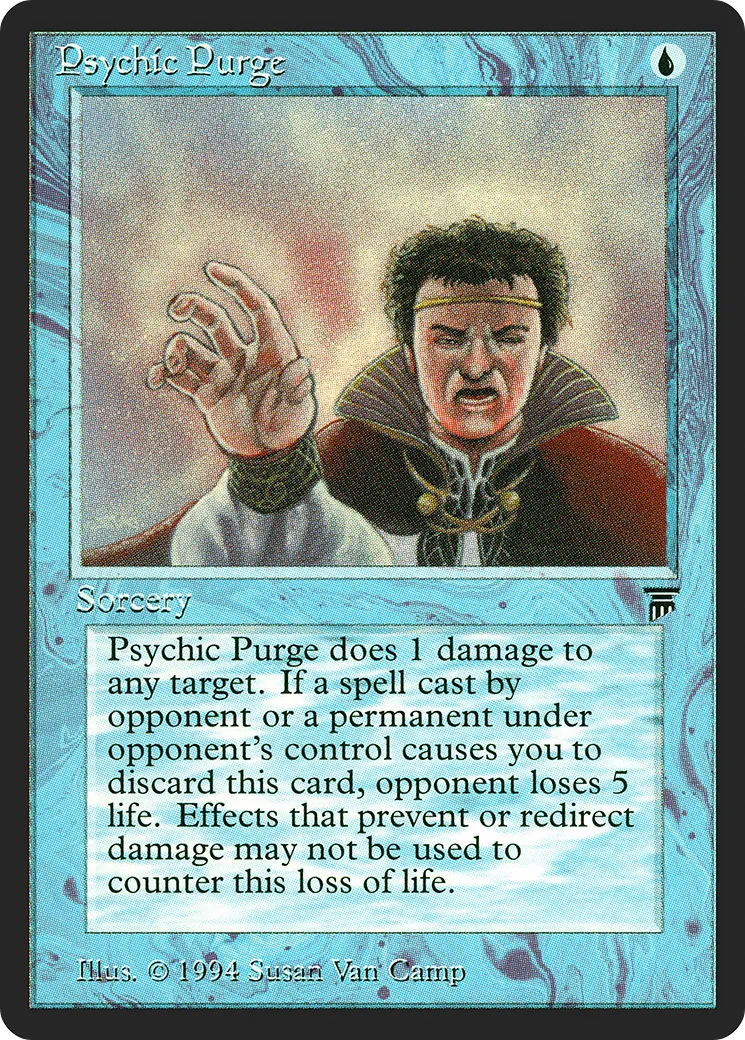 Psychic Purge — Legends — Magic: The Gathering
