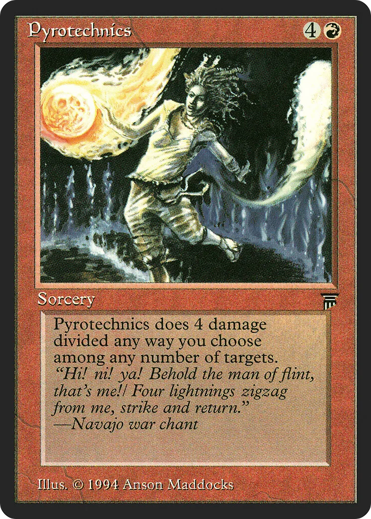 Pyrotechnics — Legends — Magic: The Gathering