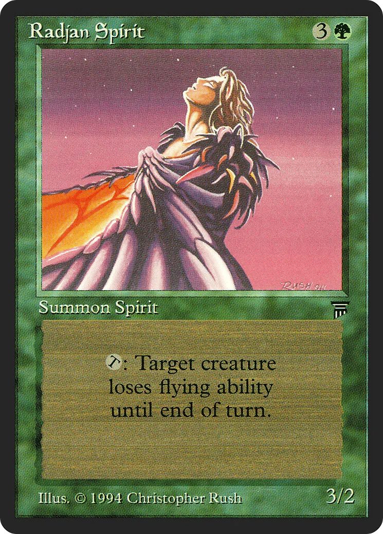 Radjan Spirit — Legends — Magic: The Gathering
