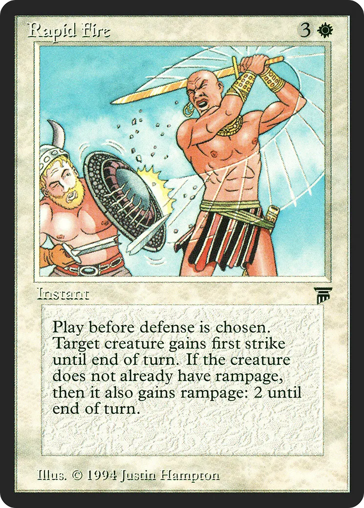 Rapid Fire — Legends — Magic: The Gathering