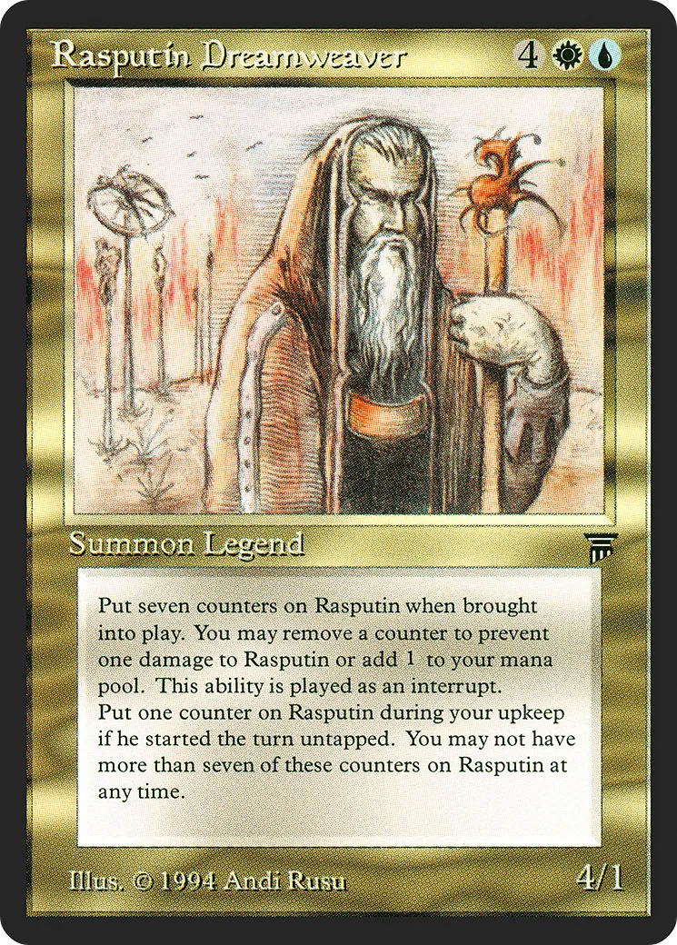 Rasputin Dreamweaver — Legends — Magic: The Gathering