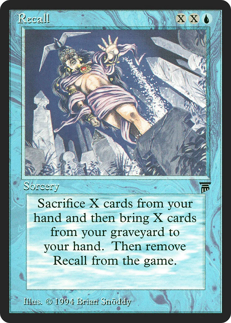 Recall — Legends — Magic: The Gathering