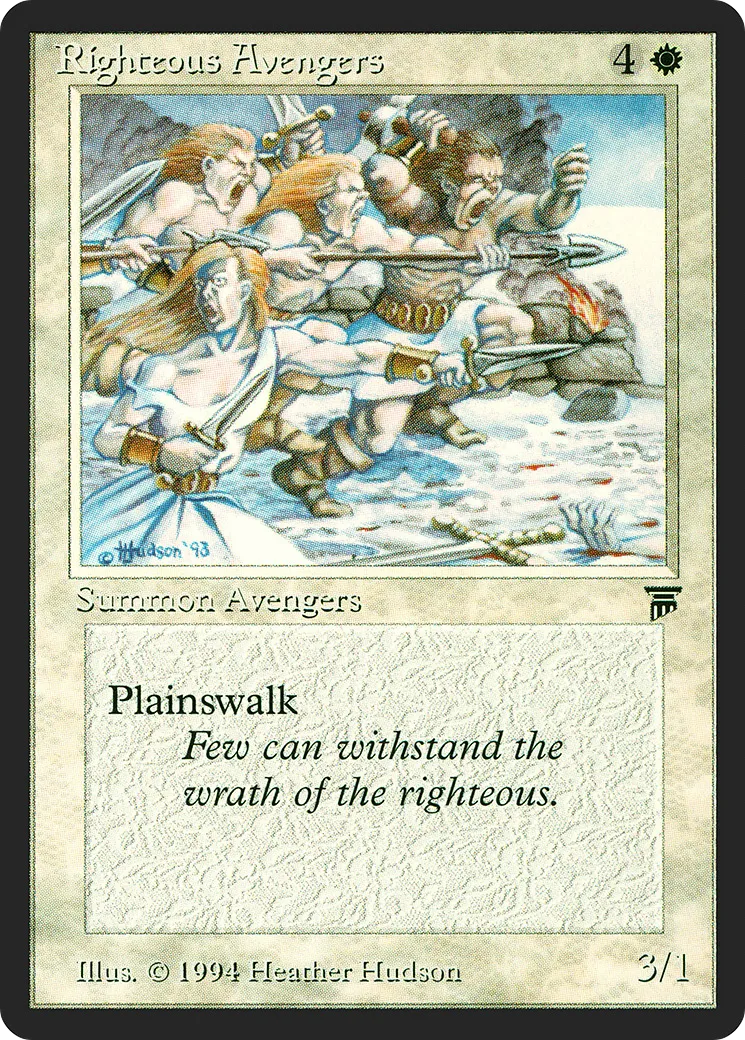 Righteous Avengers — Legends — Magic: The Gathering