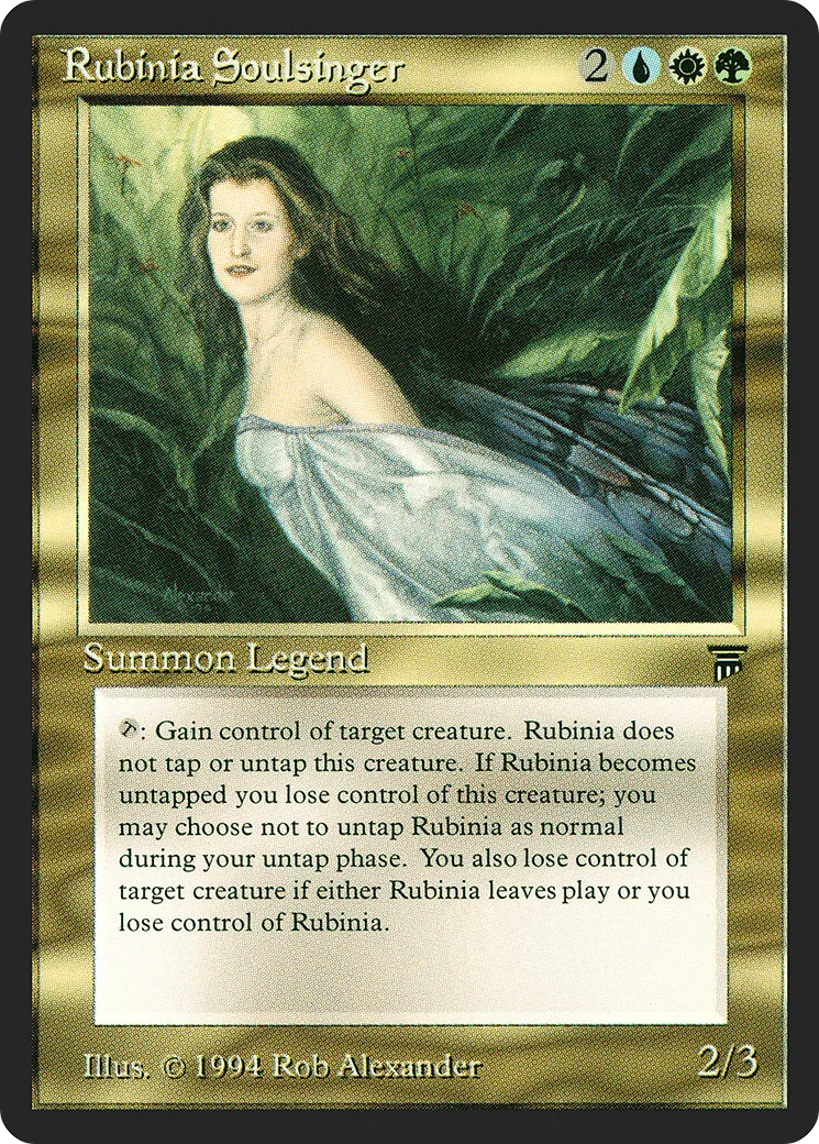 Rubinia Soulsinger — Legends — Magic: The Gathering