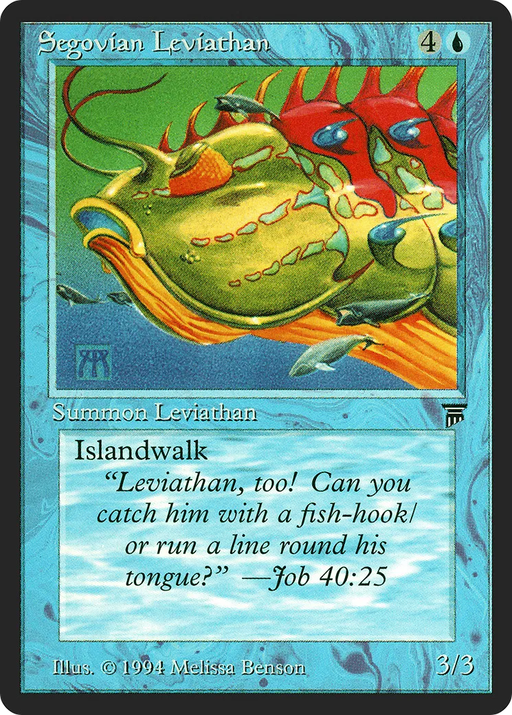 Segovian Leviathan — Legends — Magic: The Gathering