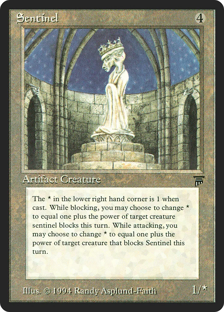 Sentinel from Legends - Magic: The Gathering