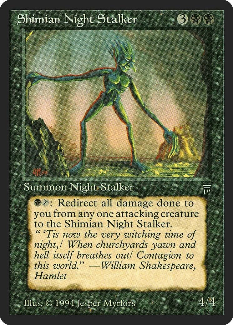 Shimian Night Stalker — Legends — Magic: The Gathering