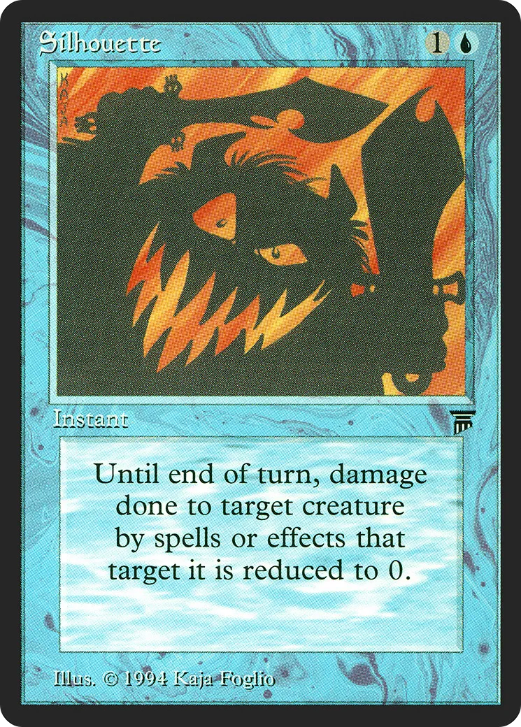 Silhouette — Legends — Magic: The Gathering