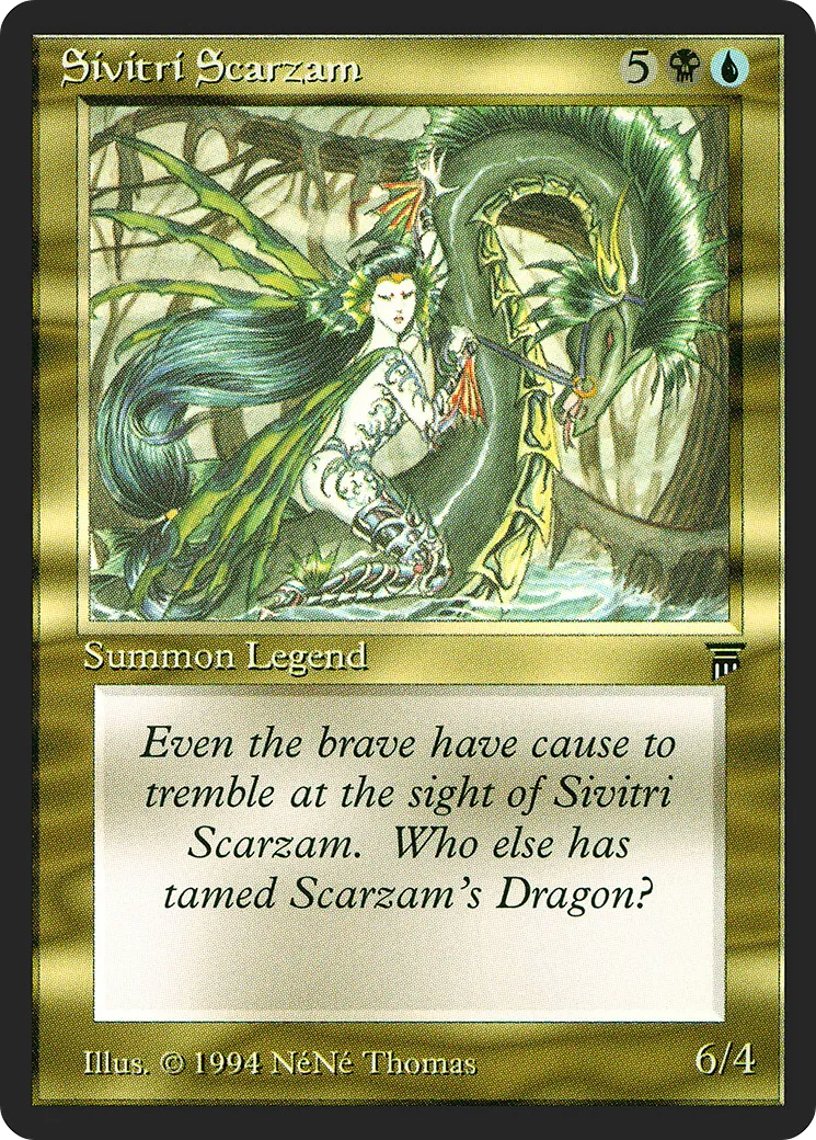 Sivitri Scarzam — Legends — Magic: The Gathering