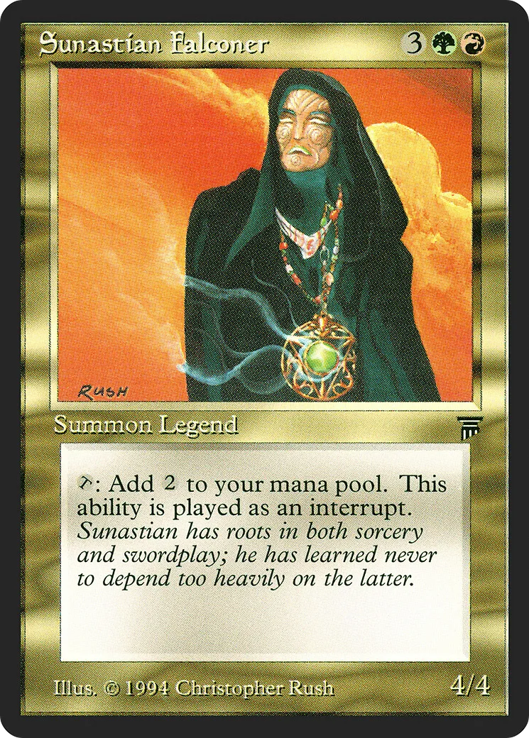 Sunastian Falconer — Legends — Magic: The Gathering