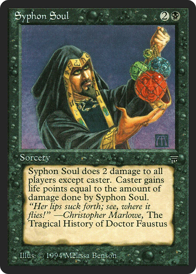 Syphon Soul — Legends — Magic: The Gathering