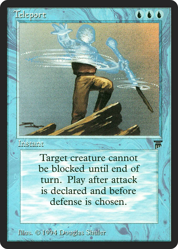 Teleport — Legends — Magic: The Gathering