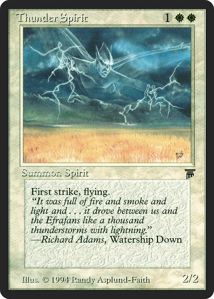 Thunder Spirit — Legends — Magic: The Gathering