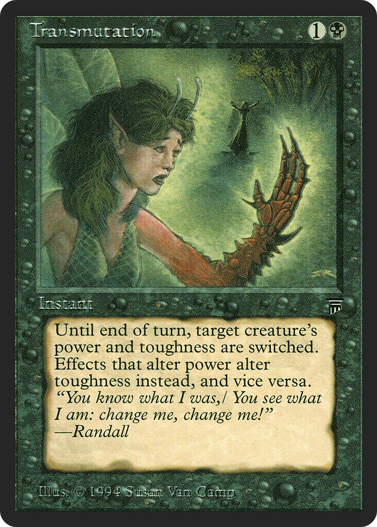 Transmutation — Legends — Magic: The Gathering