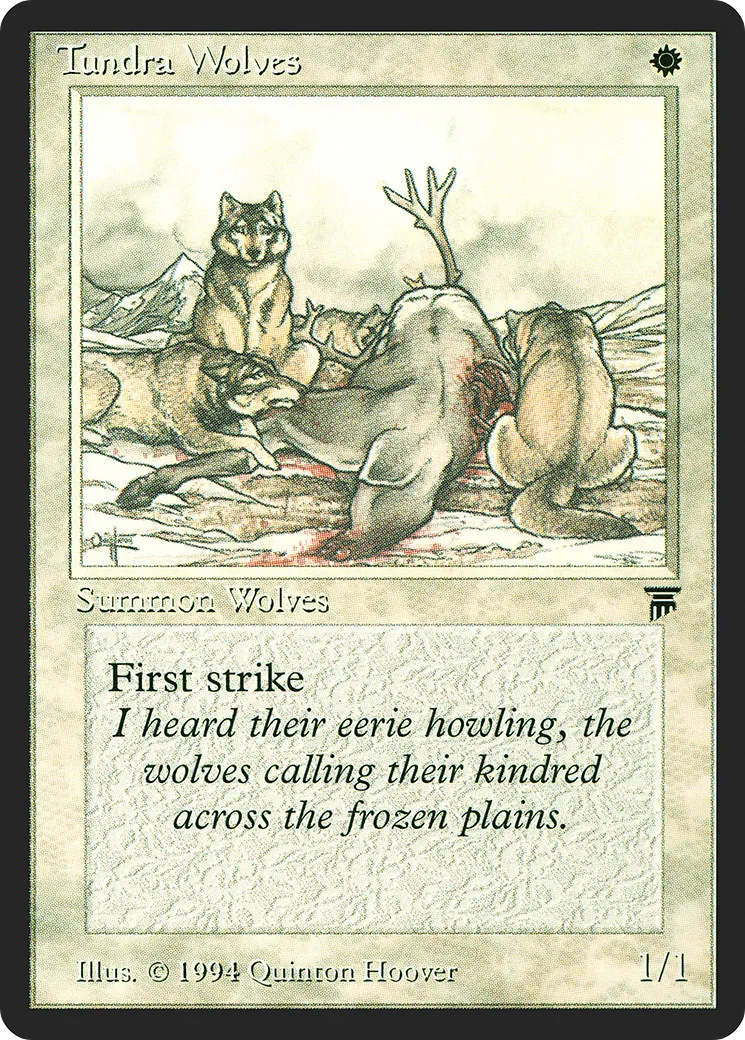 Tundra Wolves — Legends — Magic: The Gathering