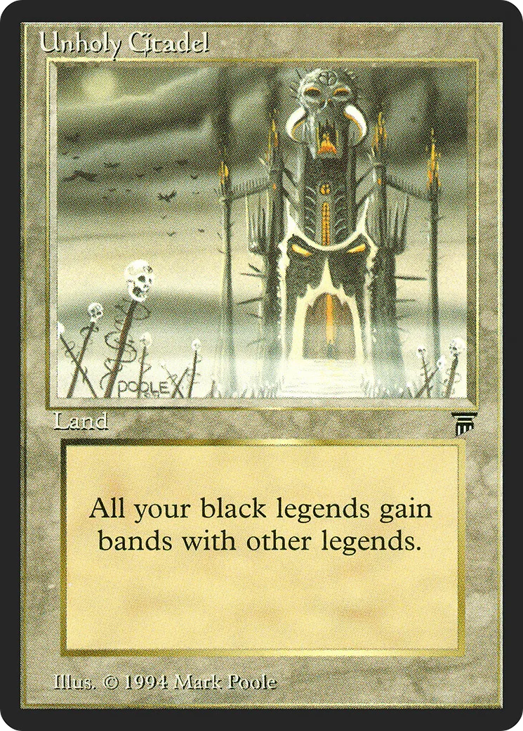 Unholy Citadel — Legends — Magic: The Gathering