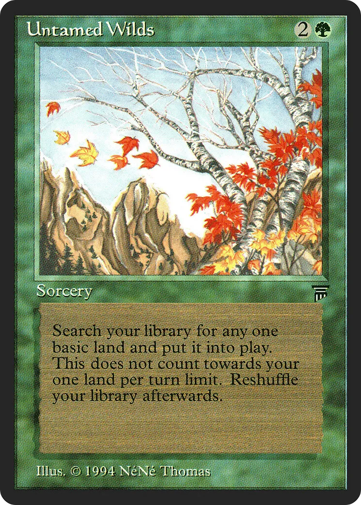 Untamed Wilds — Legends — Magic: The Gathering