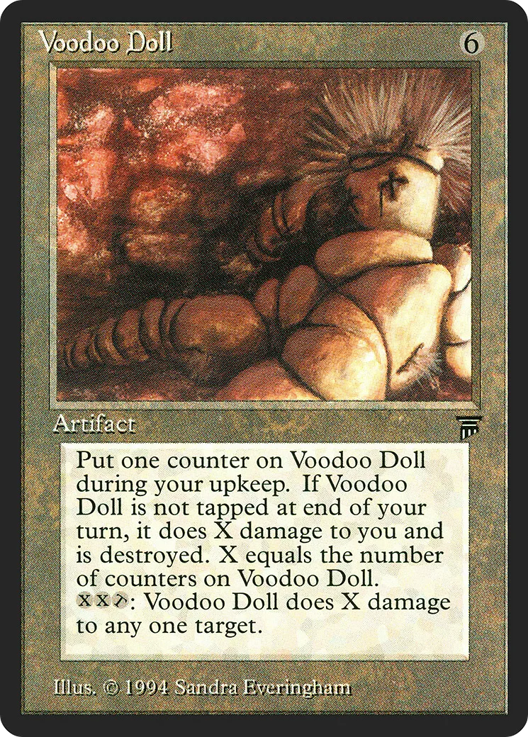 Voodoo Doll — Legends — Magic: The Gathering