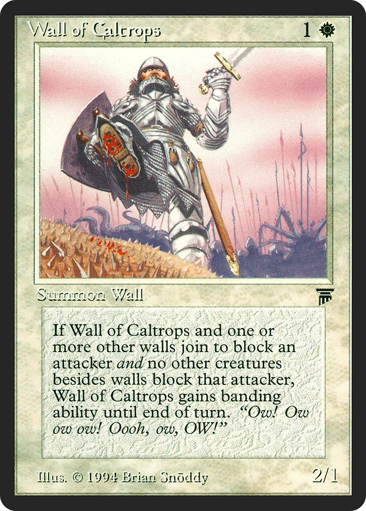 Wall of Caltrops — Legends — Magic: The Gathering