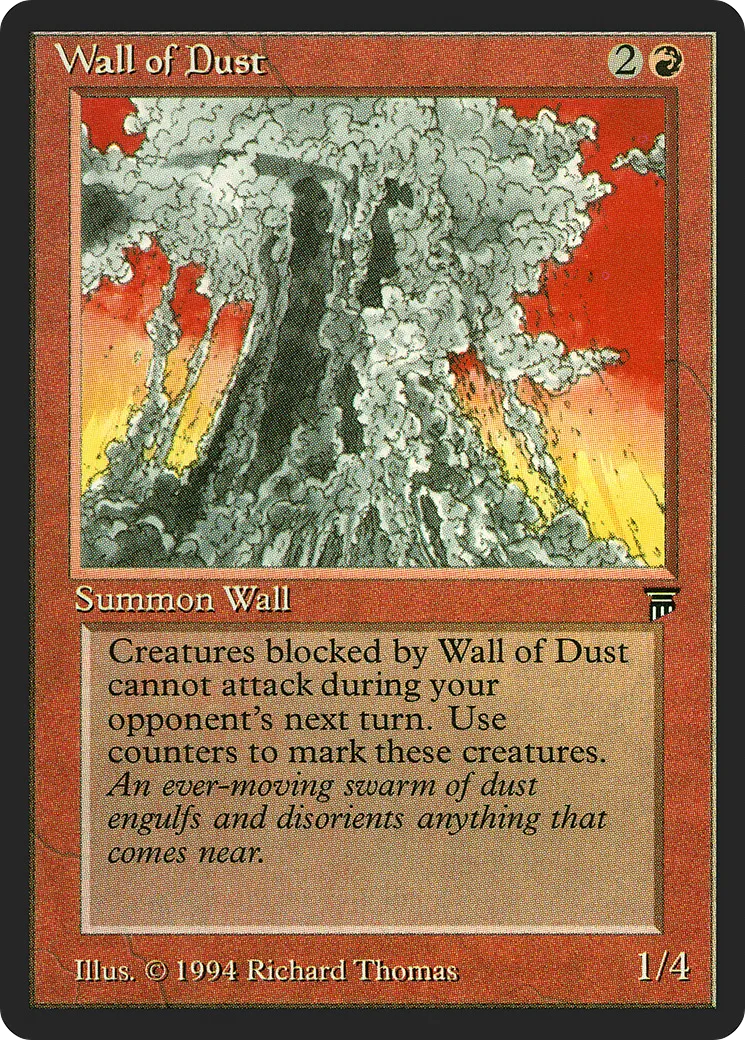 Wall of Dust — Legends — Magic: The Gathering