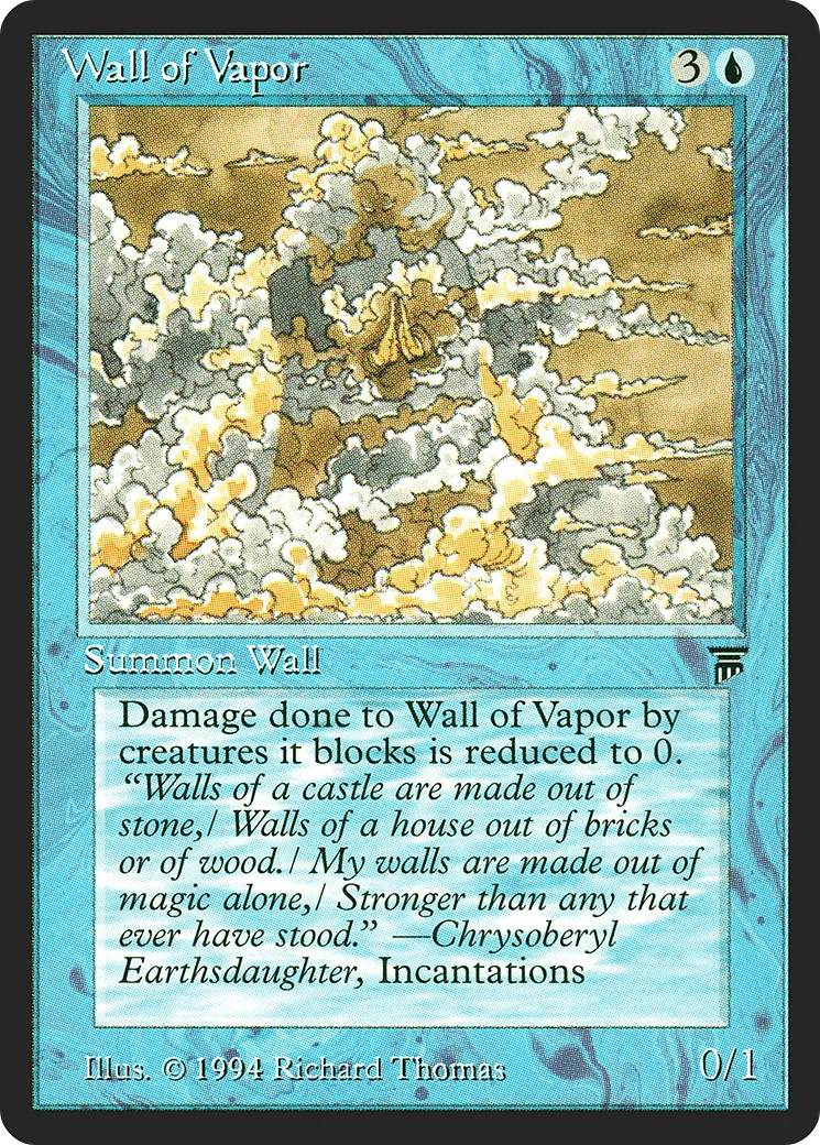 Wall of Vapor — Legends — Magic: The Gathering