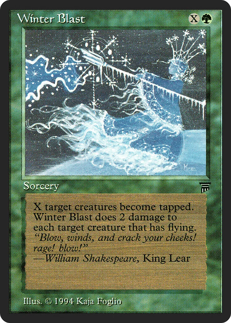 Rafale hivernale — Legends — Magic: The Gathering