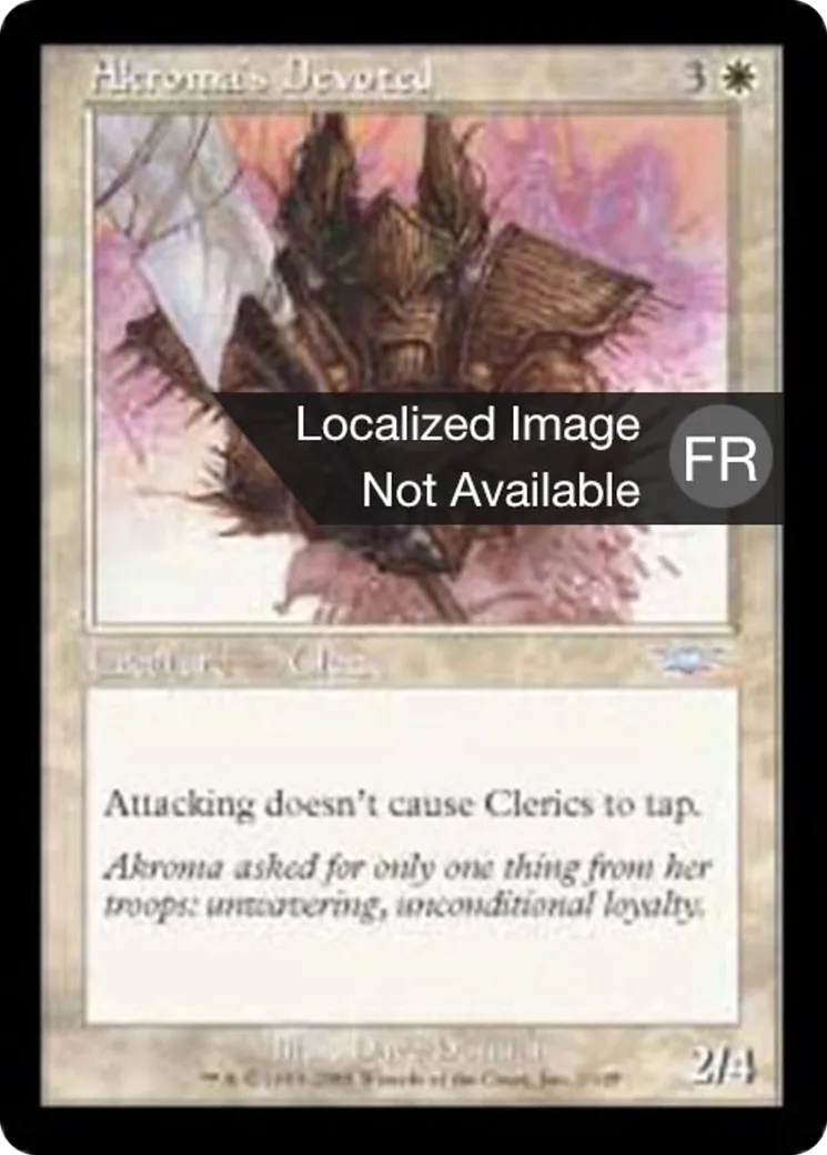 Dévot d'Akroma — Legions — Magic: The Gathering