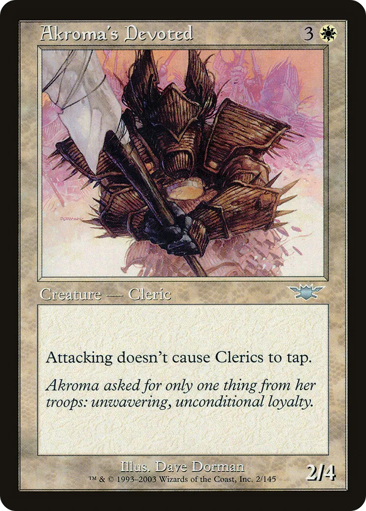 Dévot d'Akroma — Legions — Magic: The Gathering