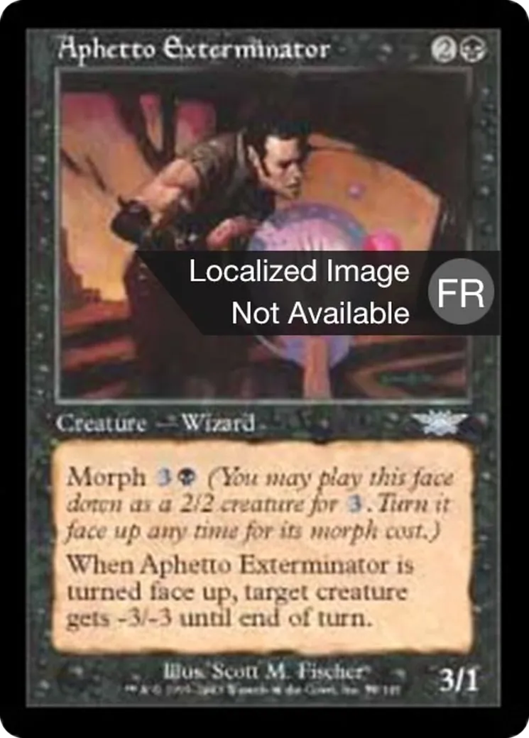 Exterminateur aphettien — Legions — Magic: The Gathering