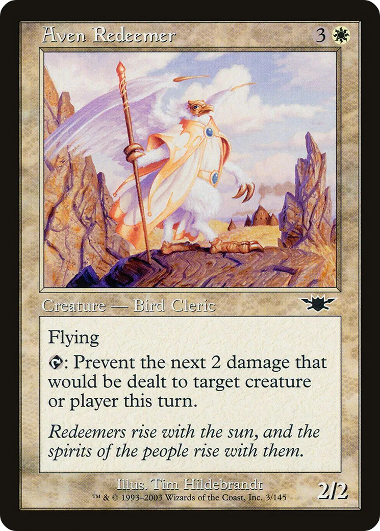 Aven Redeemer — Legions — Magic: The Gathering
