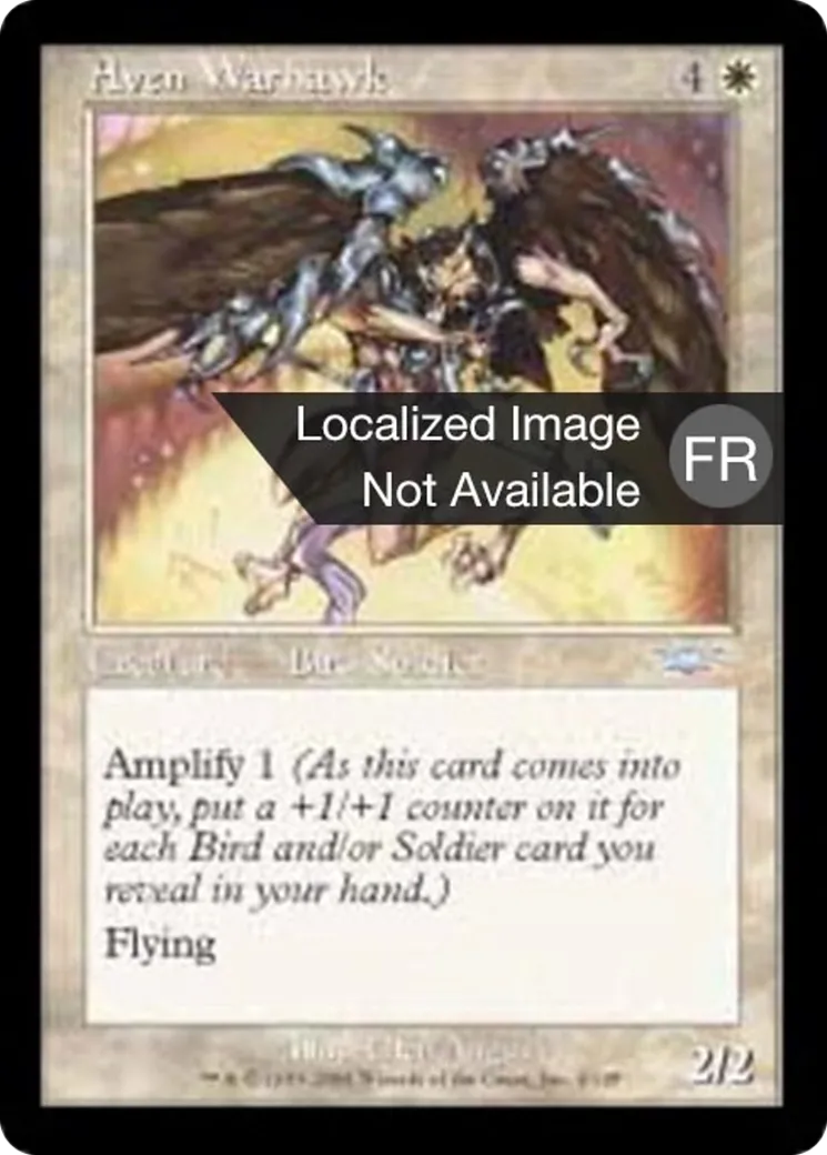 Faucon de guerre avemain — Legions — Magic: The Gathering