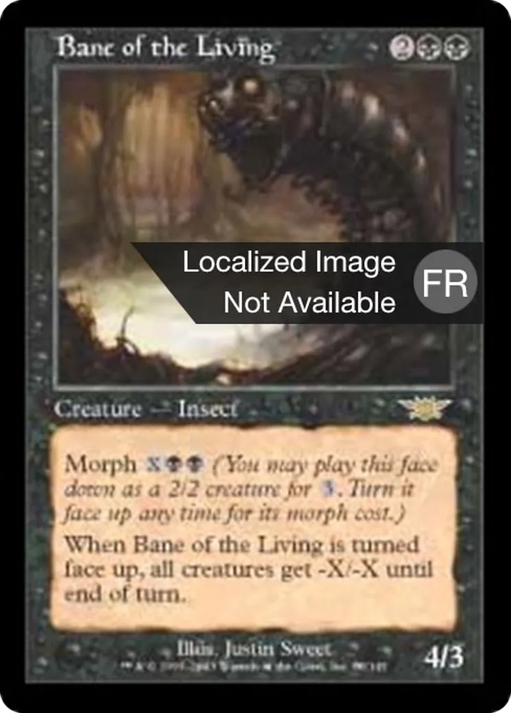 Fléau des vivants — Legions — Magic: The Gathering