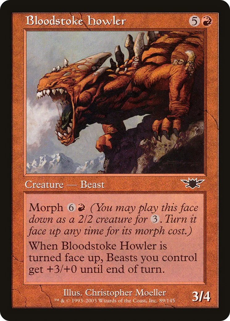 Bloodstoke Howler — Legions — Magic: The Gathering