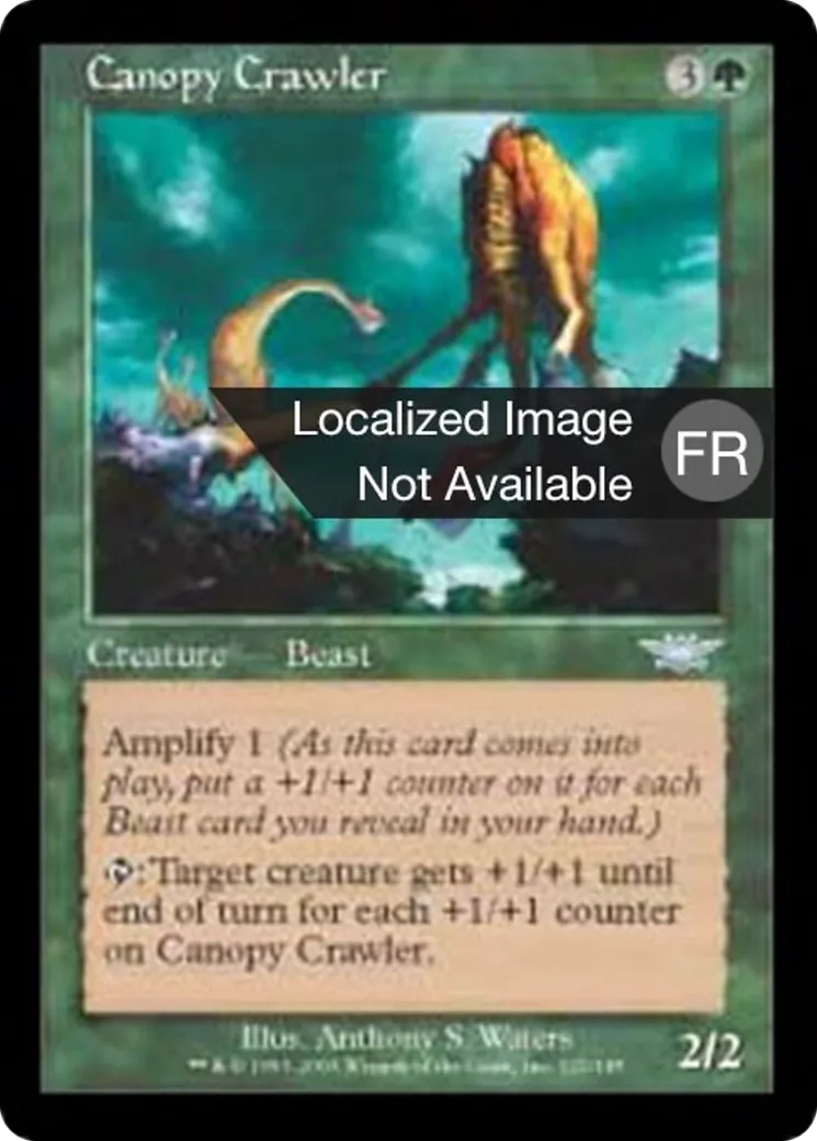 Reptile de la canopée — Legions — Magic: The Gathering