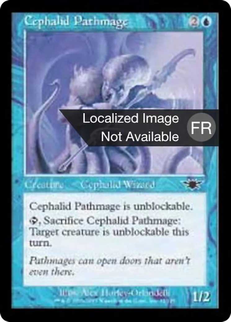Sentemage céphalide — Legions — Magic: The Gathering