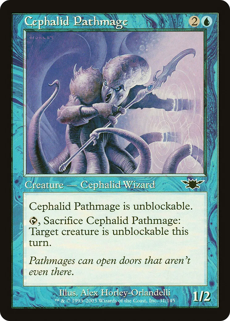 Sentemage céphalide — Legions — Magic: The Gathering