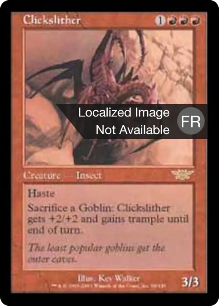 Cliqueteur rampant — Legions — Magic: The Gathering